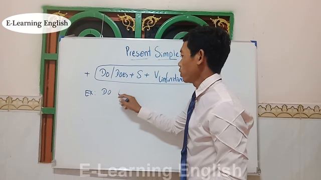 Present Simple Part 3, Question form, English Grammar, បច្ចុប្បន្នកាលធម្មតា,E-Learning English смотреть онлайн