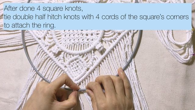 Macrame tutorial - Handbag #2 - DIY Stradivarius bag - Easy handmade. смотреть онлайн