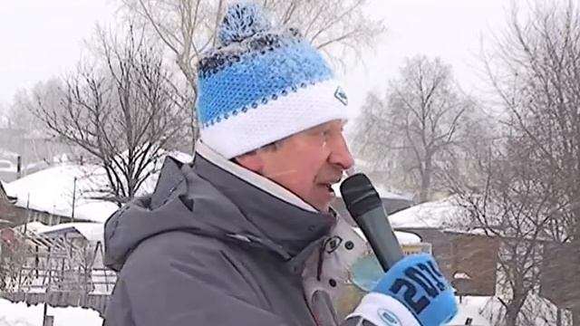 Спорт. Автогонки на льду в Добрянке. Февраль 2016 смотреть онлайн