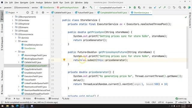 240 - Concorrência pt 12 - CompletableFuture pt 01 - get and join смотреть онлайн