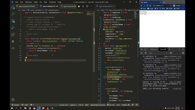 Forms - Part 8 : Form Validation - Create Custom Validators #2 | Master Angular Framework In Arabi смотреть онлайн