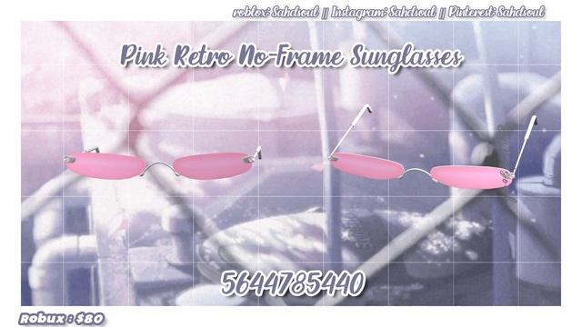 Aesthetic Sunglasses Roblox Codes | Bloxburg смотреть онлайн