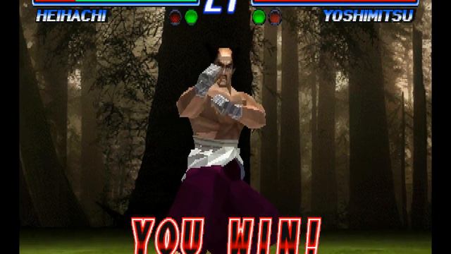 Tekken 2 ( PS1 ) - Heihachi - Arcade Mode - Original Music ( June 25, 2018 ) смотреть онлайн