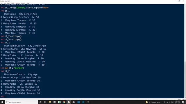 How To Drop Columns In Python Pandas Dataframe смотреть онлайн