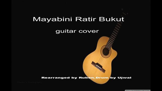 Mayabini ratir bukut Guitar cover смотреть онлайн