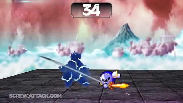 One Minute Melee - Zero vs Meta Knight (Capcom's Mega Man vs Nintendo's Kirby) смотреть онлайн