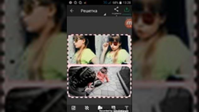 Как пользоваться этим приложением "photo Grid" смотреть онлайн