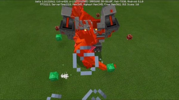 Minecraft redstone monstrosity vs jungle abomination