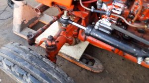 Гидравлический Усилитель руля у Т-25 готов   [кронштейн цилиндра ]