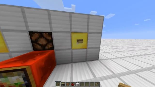 Minecraft механизмы #1 Кнопка = Рычаг смотреть онлайн