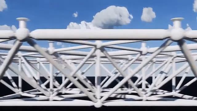 Space frame rod and node display смотреть онлайн