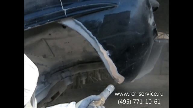 Удаление краски с автомобиля. Jaguar E-Type. Mercedes Benz 190SL. Бластинг. смотреть онлайн