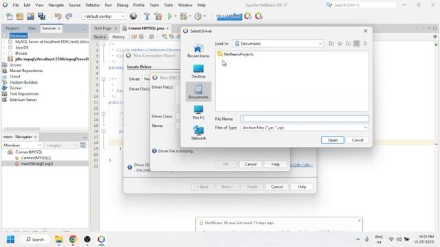 How to connect MYSQL and NetBeans | Java Database Connectivity | JDBC in Java #jdbc #java смотреть онлайн