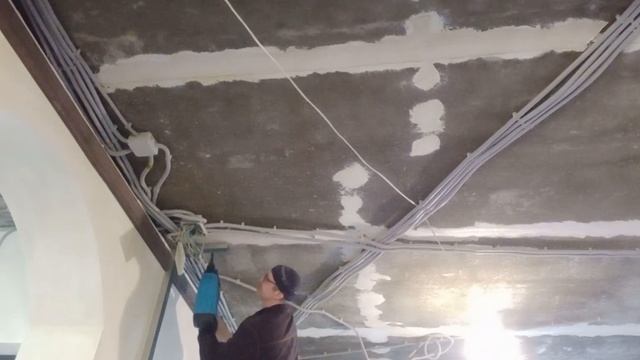 Монтаж перегородки, рабочие будни часть 1 смотреть онлайн