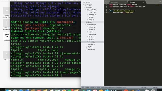 Django 2.0 Part I: Starting a Project смотреть онлайн