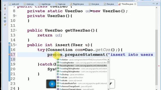 Session management using servlet смотреть онлайн