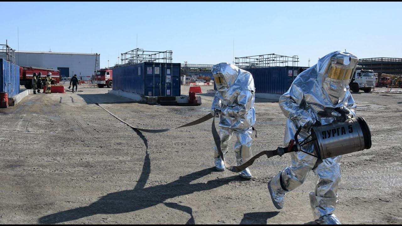 Учения по защите населения Свободненского района и объектов Амурского ГПЗ от природных пожаров смотреть онлайн