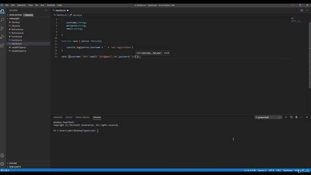 Interface in TypeScript (Angular Tutorial) смотреть онлайн