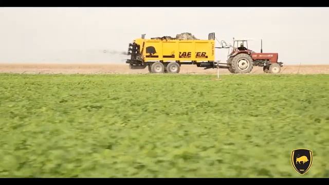 Разбрасыватель органических удобрений. Навозоразбрасыватель CELIKEL CRAFTER в работе! смотреть онлайн