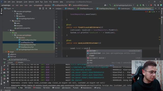 14. Spring Data JPA | Relaciones entre entidades (@ManyToMany) смотреть онлайн