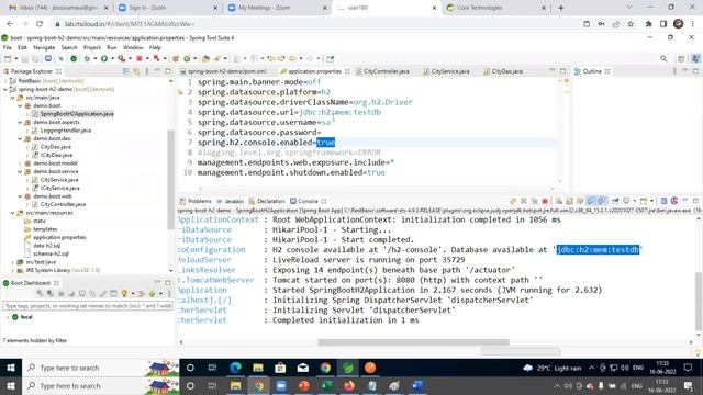 Spring Boot Rest Example with H2 Database смотреть онлайн