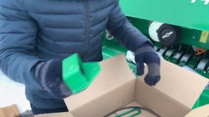 Распаковка нового пресс-подборщика ПР-145М от Унисибмаш!