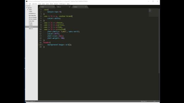 Creare Layout Responsive con Bootstrap 3 #8 - Header смотреть онлайн