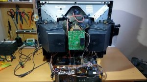 Ремонт - обзор телевизора SONY Trinitron KM-2553MT / Отключается