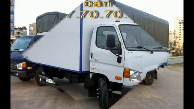 Bắc Giang-Bán Trả Góp Xe Tải Hyundai 3.5T, Hyundai HD72 Đồng Vàng Thùng Kín, Thùng Lửng, Thùng Bạt