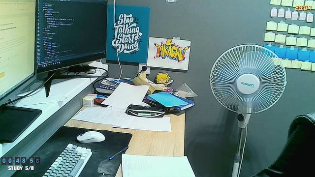 ?8 hours-Study with me pomodoro/relaxing music?/at the morning☀ смотреть онлайн