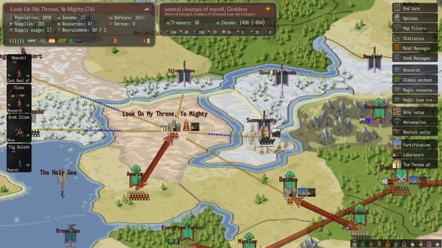 Dominions 5 | EA Mictlan, Turn 40-42 | Mu Plays смотреть онлайн