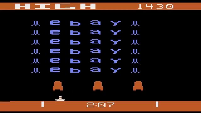ATARI 2600 High Bid! EBAY INVADERS HI BID Pepsi Invaders Hack 1999 B G Dodson HOMEBREW смотреть онлайн