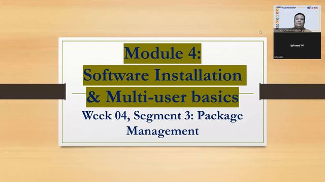 Module 4: Software Installation & Multiuser Basics