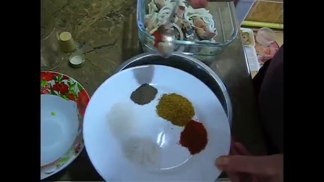 Селедка по - корейски.Очень вкусно!/herring on Korean/. смотреть онлайн