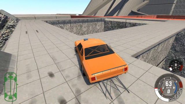 ПОПАЛ В ОГРОМНУЮ ДЫРУ В BeamNG.Drive смотреть онлайн