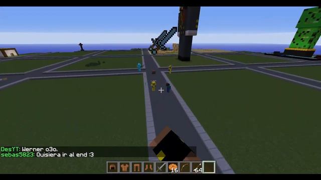 Minecraft Server Creativo 1.7.4 | No Premium - No hamachi - 24/7 смотреть онлайн