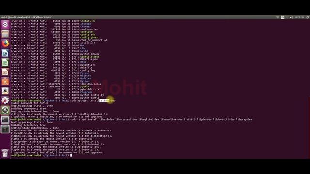 Python Installation on Linux in Hindi हिन्दी Video 3 смотреть онлайн