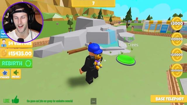 I BUILT A LEVEL 999,999,999 ROBLOX ZOO TYCOON! смотреть онлайн