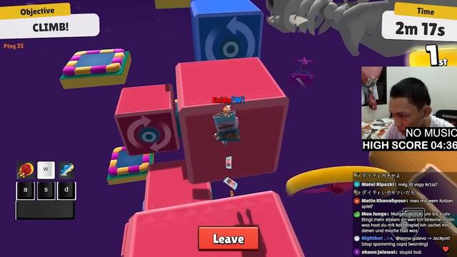 NEW BEST WORLD RECORD STUMBLE UP (04:29) - STUMBLE GUYS #StumbleUP