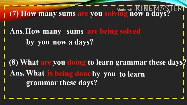 Learn Active & Passive Voice (Present Continuous Tense & Past Continuous Tense)✍️ [] With B.D.PATEL смотреть онлайн