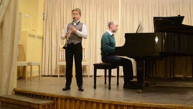 Вокализ М.Глинка, кларнет, Михаил Филимонцев, 9 лет смотреть онлайн