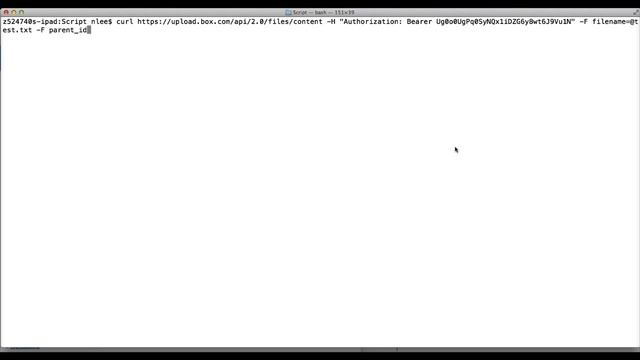 cURL Tutorial for Box API смотреть онлайн