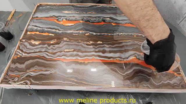 Набор №60. Столешница своими руками. Эпоксидная смола Metally epoxy 1:1. смотреть онлайн