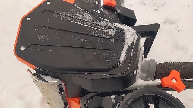 Электрический Снегоуборщик CARVER STE 2346 - Испытания-Видео №4 смотреть онлайн
