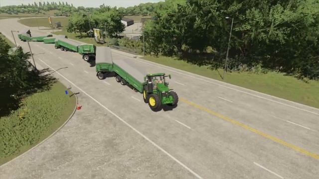 ? Co tu się stało?! Przyczepy w autostradzie. Farming Simulator 22. ? смотреть онлайн