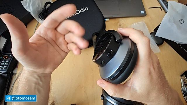 OneOdio Focus A10 Обзор на недорогие Беспроводные Наушники с активным шумоподавлением смотреть онлайн
