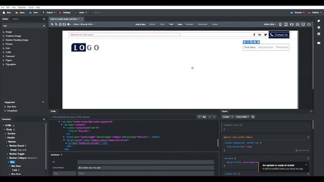 #bootstrap #bootstrapstudio #stuido How to create header and link to all pages in Bootstrap Studio смотреть онлайн