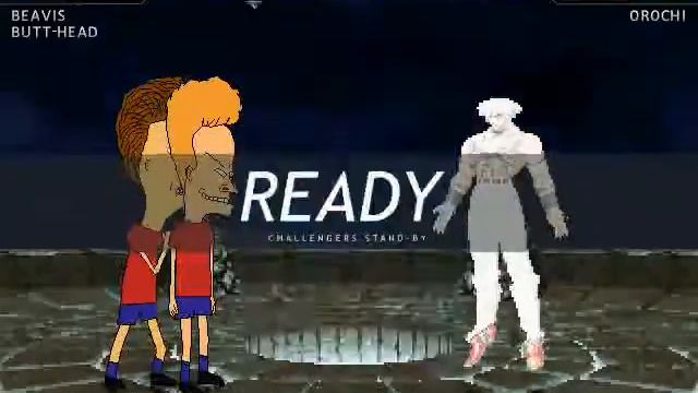 Mugen - Beavis and Butt Head vs Orochi смотреть онлайн