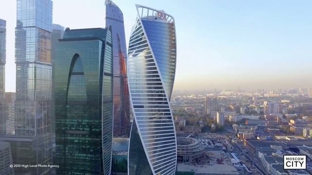 Moscow City by drone 01 смотреть онлайн