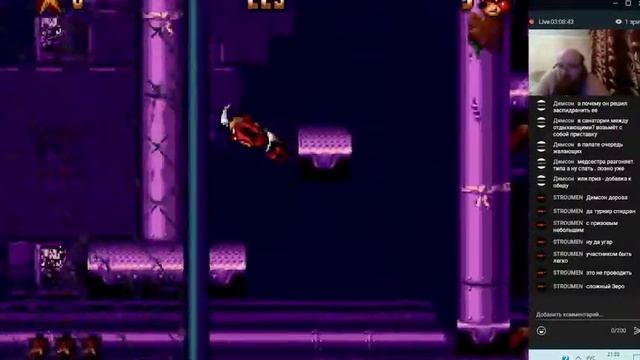 любимая Sega по пятницам - Aero the Acrobat 2 ( Sega Genesis) - летаем и бьем морды клоунам в 18:3 смотреть онлайн